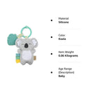 Itzy Ritzy - Plush Pal Silicone Teether, Koala Image 3