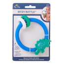 Itzy Ritzy Rattle With Teething Ring-Dinosaur Image 7