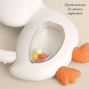 Itzy Ritzy Shake Silicone Teether with Rattle - Gracie the Goose Image 5