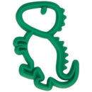Itzy Ritzy Silicone Baby Teether, Dino Image 1