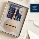 Itzy Ritzy - Silicone Pacifier Case, Toast Image 6