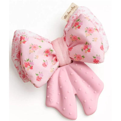 Itzy Ritzy - Silicone Sensory Teether Bow Image 1