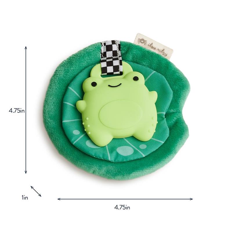 Itzy Ritzy - Silicone Sensory Teether, Frog Image 3