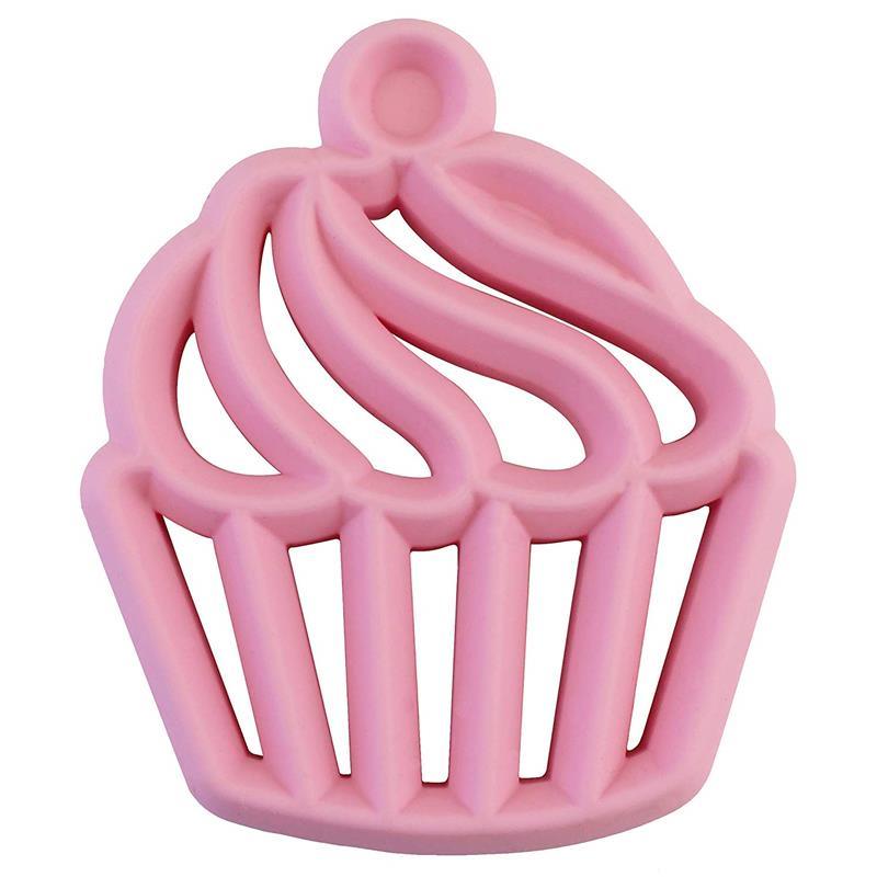Itzy Ritzy - Silicone Teether, Cupcake Image 1
