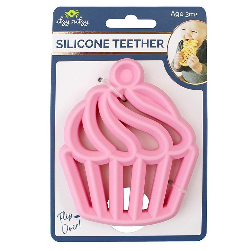 Itzy Ritzy Silicone Teether - Cupcake Image 3