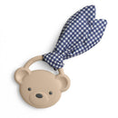 Itzy Ritzy Silicone Teether with Crinkle Tie - Bear Image 1