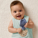Itzy Ritzy Silicone Teether with Crinkle Tie - Bear Image 2