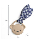 Itzy Ritzy Silicone Teether with Crinkle Tie - Bear Image 7