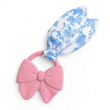 Itzy Ritzy Silicone Teether with Crinkle Tie - Bow Image 1