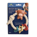 Itzy Ritzy - Silicone Teether with Rattle, Highland Cow Image 6