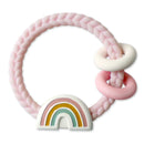 Itzy Ritzy - Silicone Teether With Rattle Rainbow Image 1