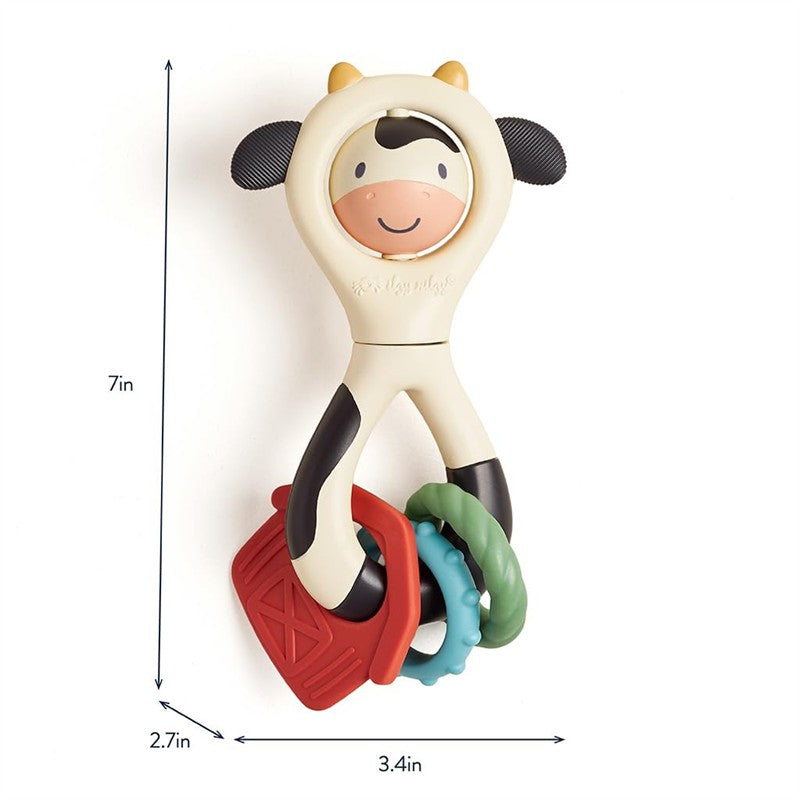 Itzy Ritzy - Spinner Rattle Cow Image 6