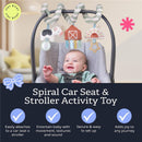 Itzy Ritzy Spiral™ Car Seat Activity Toy - Farm Image 4