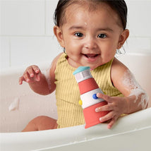 Itzy Ritzy - Stack & Squirt Bath Toy Set Nautical Image 2