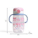 Itzy Ritzy Straw Sippy Cup - Ribbons & Roses Image 7