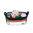 Itzy Ritzy - Stroller Caddy Coffee & Cream Image 4
