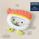 Itzy Ritzy - Sweetie Shake Plus™ Teething + Rattle Toy, Sushi Image 3