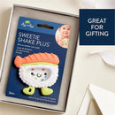 Itzy Ritzy - Sweetie Shake Plus™ Teething + Rattle Toy, Sushi Image 5
