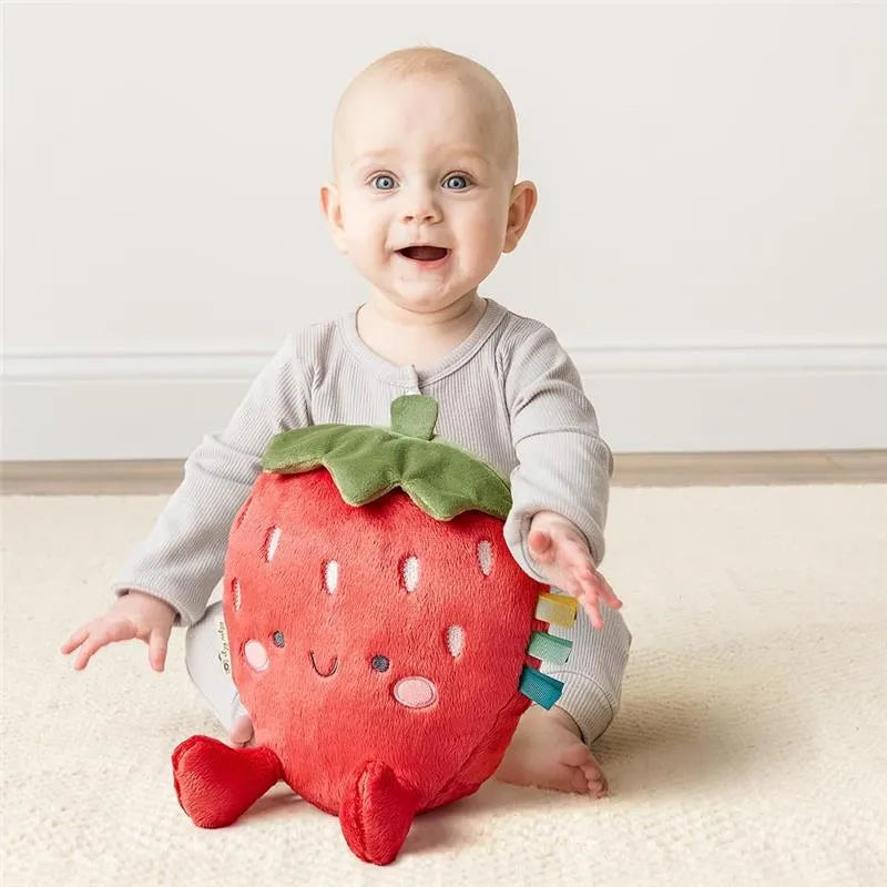 Itzy Ritzy - Sweetie Snuggles Plush, Strawberry Image 2