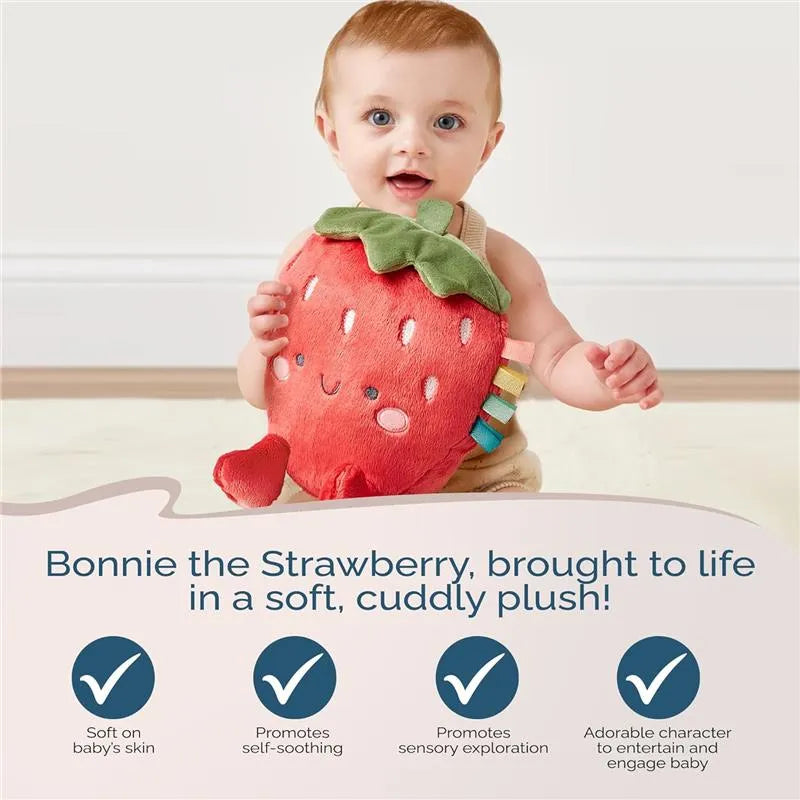 Itzy Ritzy - Sweetie Snuggles Plush, Strawberry Image 4