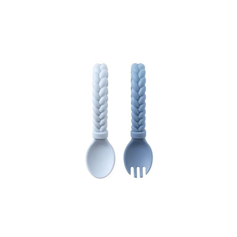 Itzy Ritzy - Sweetie Spoons & Fork Set Blue Image 3