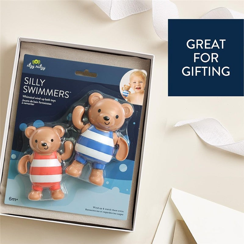 Itzy Ritzy Swimmers Wind-Up Bath Toys - Bears Image 6