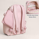 Itzy Ritzy Boss Plus™ Backpack Diaper Bag - Ribbons & Roses Image 8