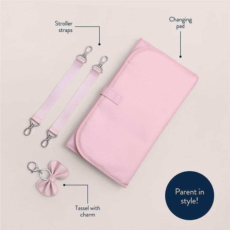 Itzy Ritzy Boss Plus™ Backpack Diaper Bag - Ribbons & Roses Image 9