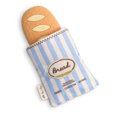 Itzy Ritzy Teensy Crinkle Silicone Sensory Teether - Baguette Image 1