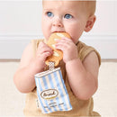 Itzy Ritzy Teensy Crinkle Silicone Sensory Teether - Baguette Image 2