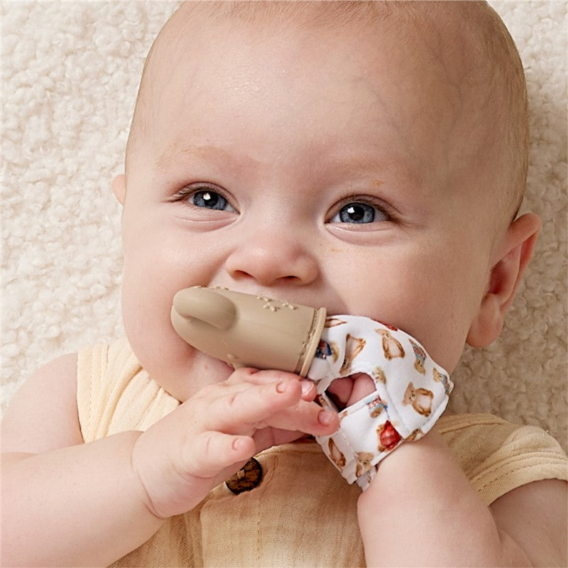 Itzy Ritzy Teething Mitt - Classic Bears Image 3