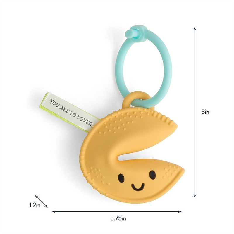Itzy Ritzy Treat Soft Silicone Teether - Fortune Cookie Image 7