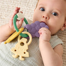 Itzy Ritzy Trio Multi-Textured Silicone Teether - Charcuterie Image 2