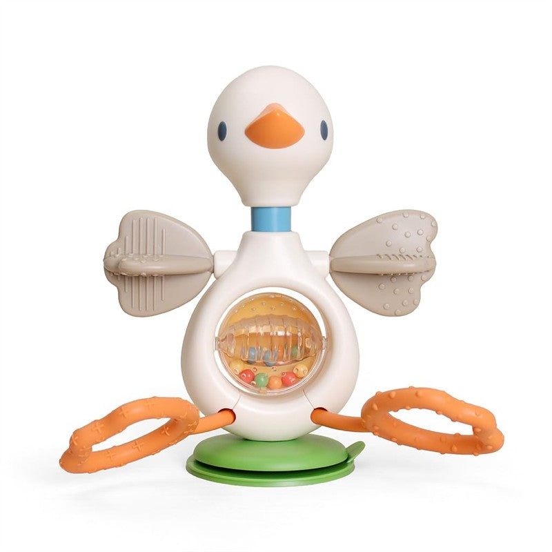 Itzy Ritzy Twist & Bop High Chair Sensory Activity Toy - Goose