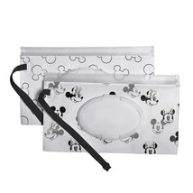 J.L. Childress - Disney Baby Reusable Wet Wipes Case, 2-Pack, Mickey and Minnie Mouse Image 1