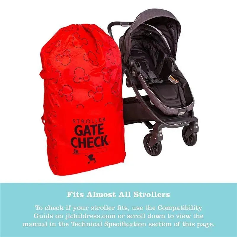 can double stroller be gate checked J.L. Childress
