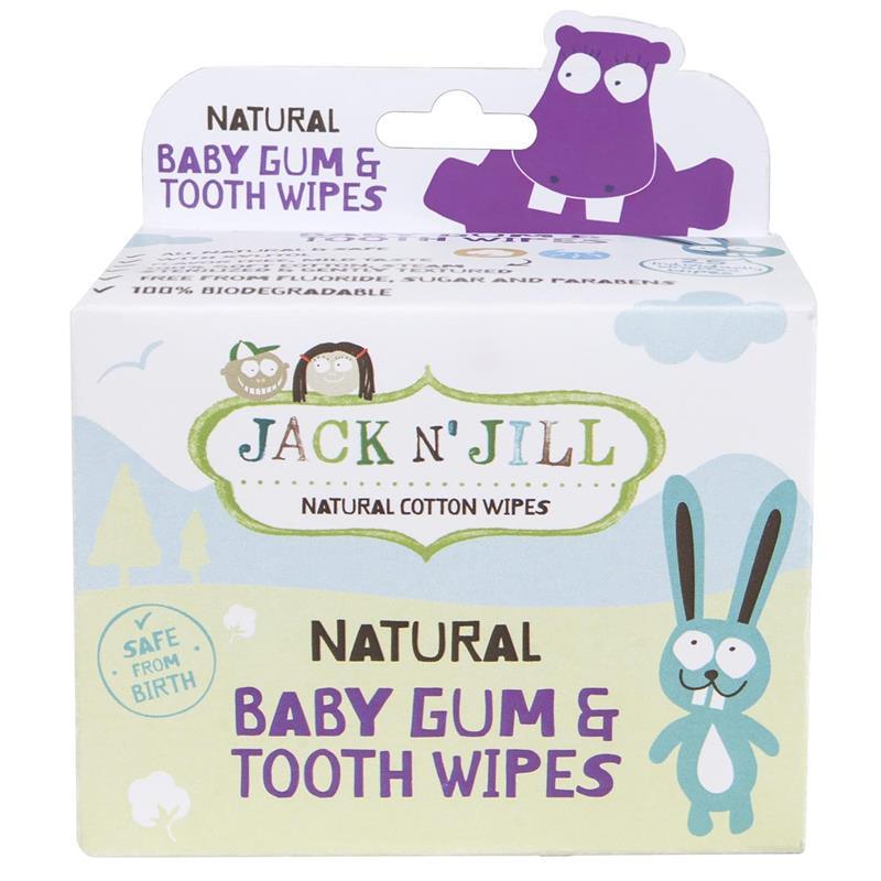 Jack N' Jill - 25Ct Baby Gum & Tooth Wipes Image 1