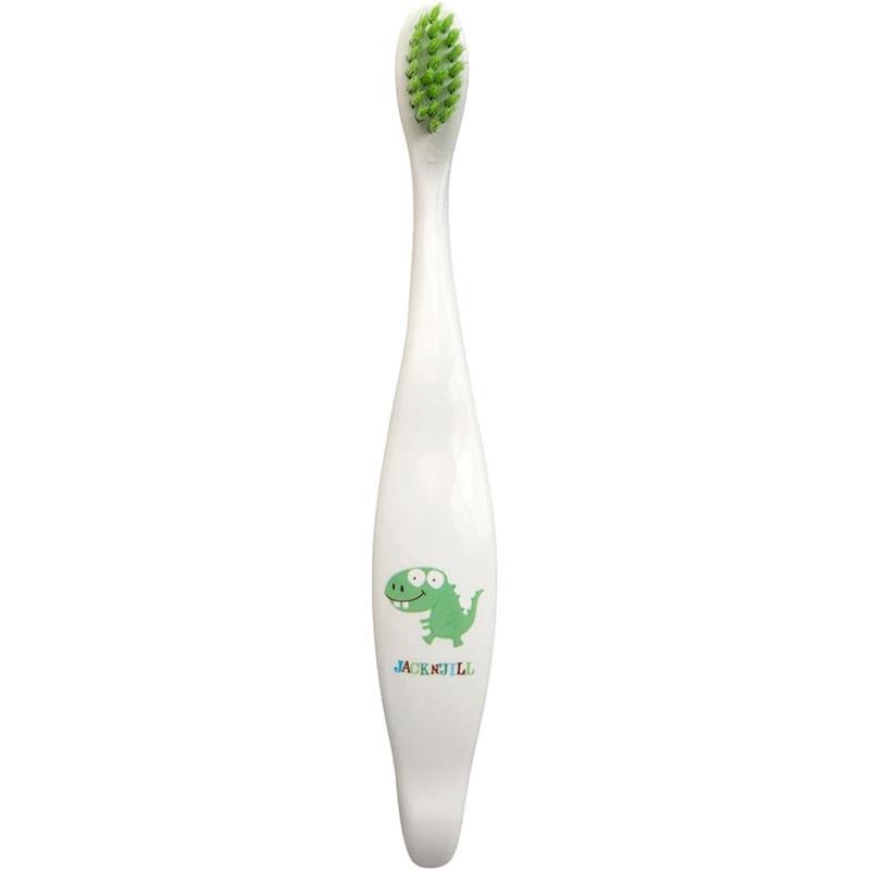 Jack N' Jil - Extra Soft Bristle Toothbrush for Kids, Dino Baby Image 1