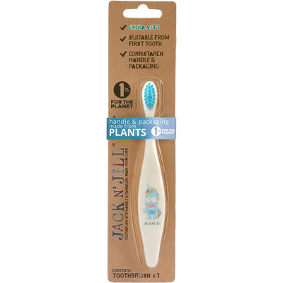 Jack N' Jill Kids Toothbrush - Unicorn Image 1