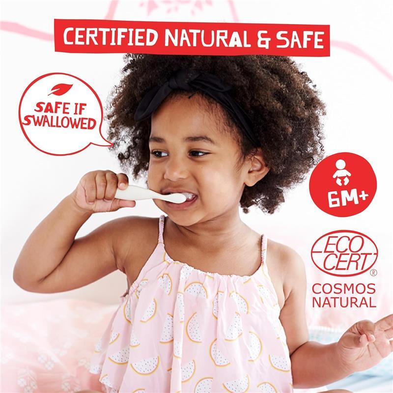 Jack N' Jill - Natural Toothpaste for Babies & Toddlers, Strawberry 1.76 Oz Image 2