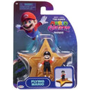 Jakks 1.5In Basic Figure Wave 2, Flying Mario Image 1