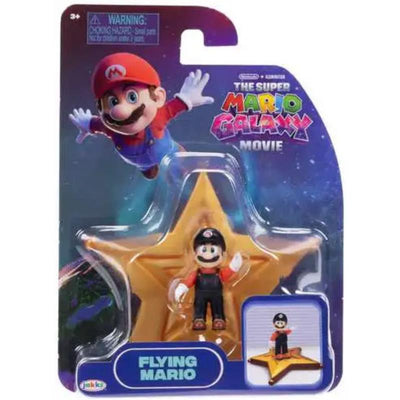 Jakks 1.5In Basic Figure Wave 2, Flying Mario Image 1