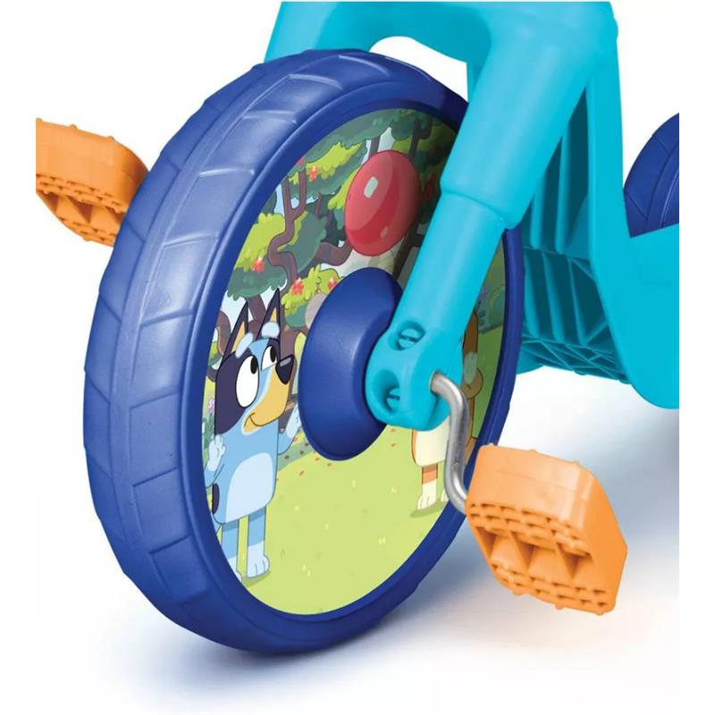Jakks Bluey 10 Fly Wheel Kids' Tricycle with Electronic Sound Image 3