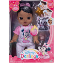 Jakks Disney Darlings 13-Inch Interactive Baby Doll, Brown Hair Image 2