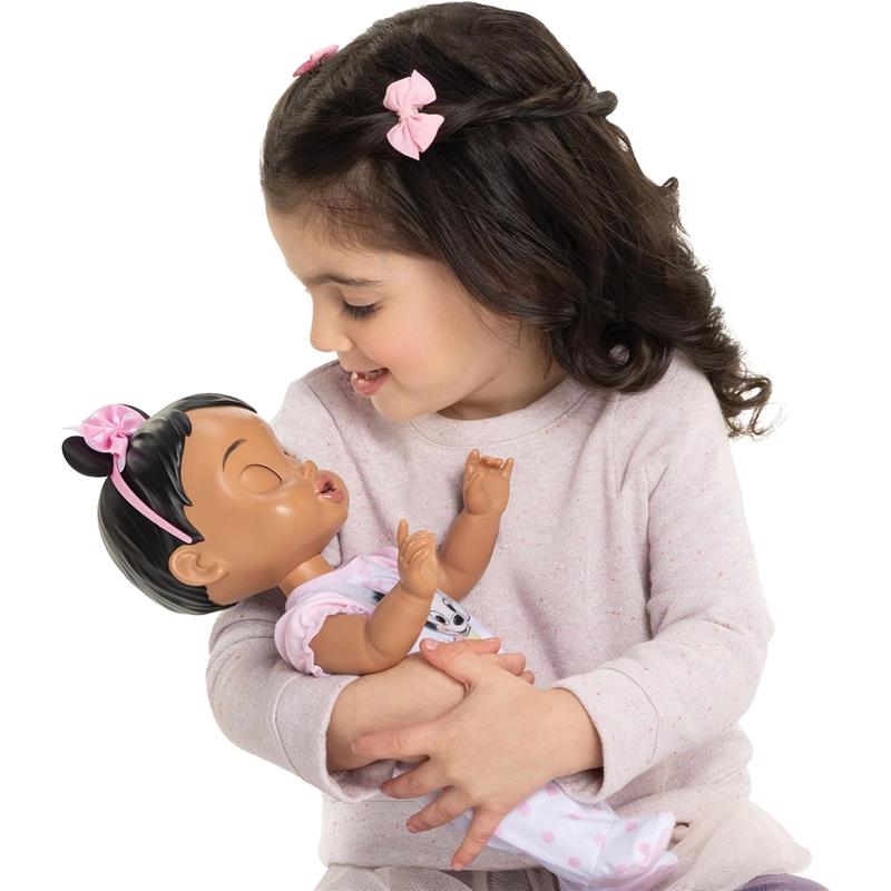 Jakks Disney Darlings 13-Inch Interactive Baby Doll, Brown Hair Image 5