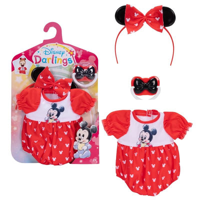 Jakks Disney Darlings Mickey Baby Doll Clothing Set Image 1