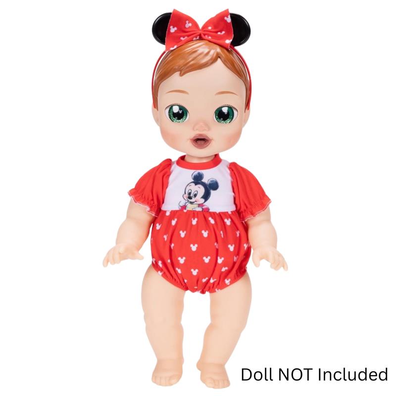 Jakks Disney Darlings Mickey Baby Doll Clothing Set Image 4