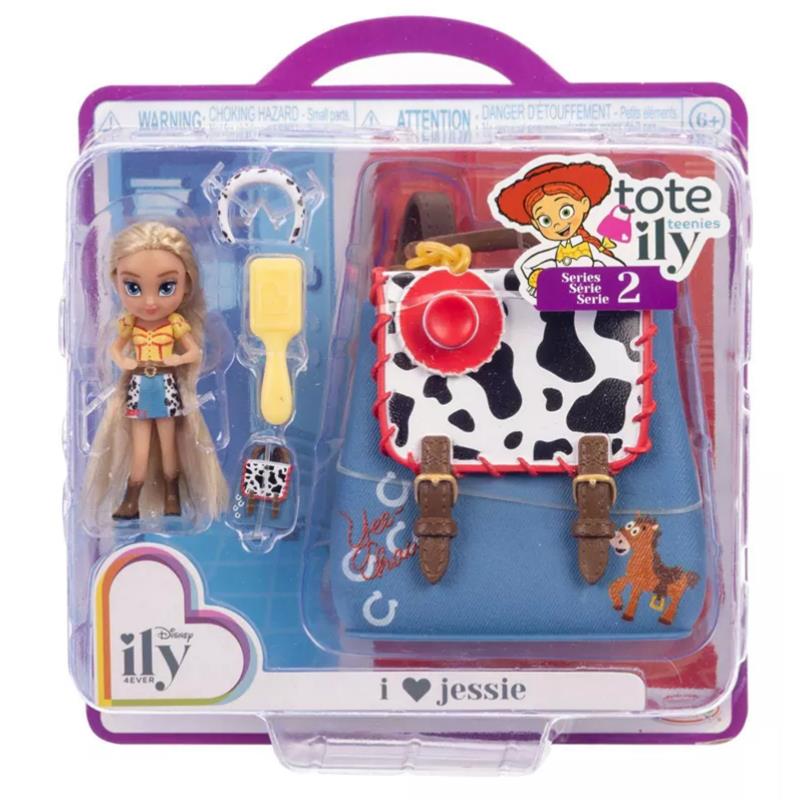 Jakks - Disney ILY 4ever 2.25 Tote-ily Teenies Jessie Inspired Doll Series 2 Image 2