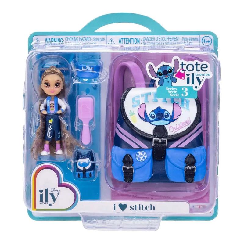Jakks Disney ily 4EVER Tote Ily Teenies Series 3 I Love Stitch 2-Inch Mini Doll Image 2