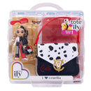 Jakks - Disney Ily Tote-ILY-Teenies 2.25 inch Tall Cruella Inspired Doll with Matching Purse Image 2
